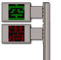 LED誘導表示塔